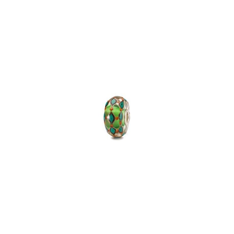 Perle Trollbeads TGLBE-20314 champ vert