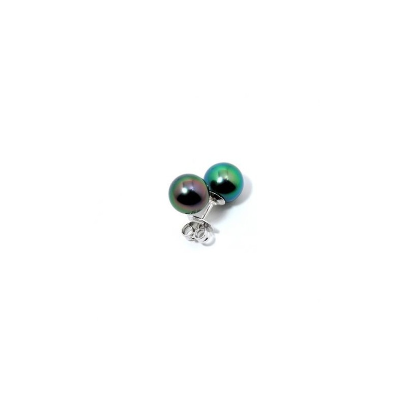 Boucles d'oreilles Iza B perle de Tahiti