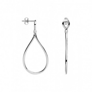 Boucles d'oreilles en argent Saunier 70414711108000