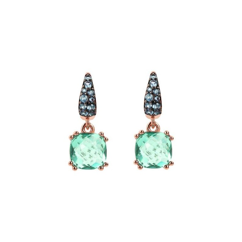 Bocules d'oreilles Bronzallure WSBZ02182 Green