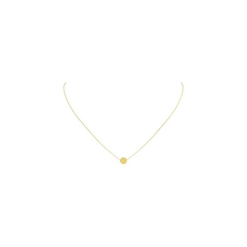 Collier en or jaune 750 millièmes