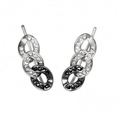 Boucles d'oreilles Karl Lagerfeld.