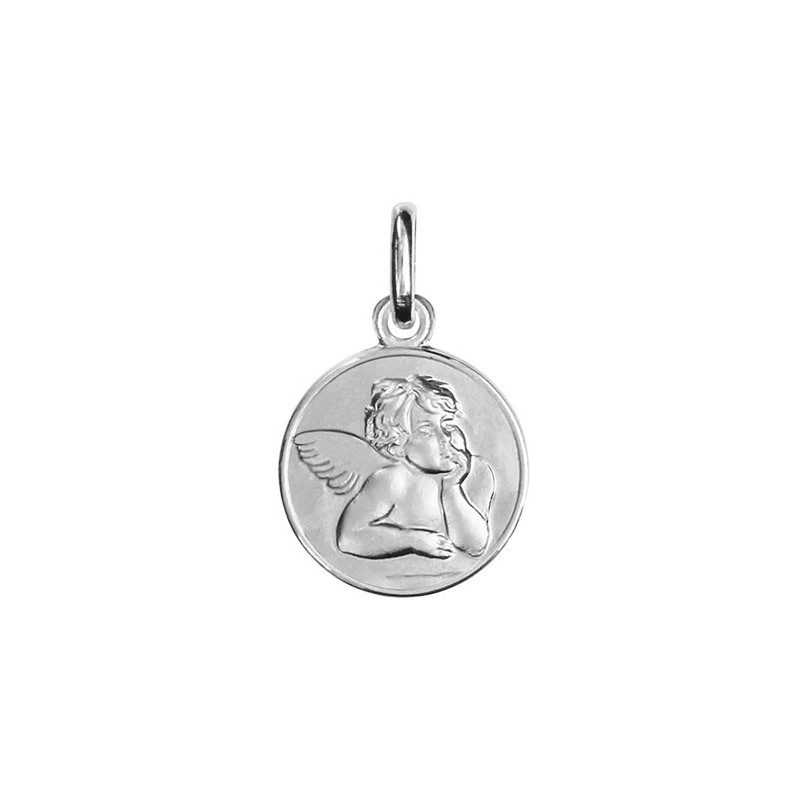 Médaille ange 12 mm en argent