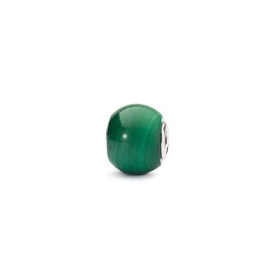 Perle Trollbeads malachite ronde TSTBE-00020$@