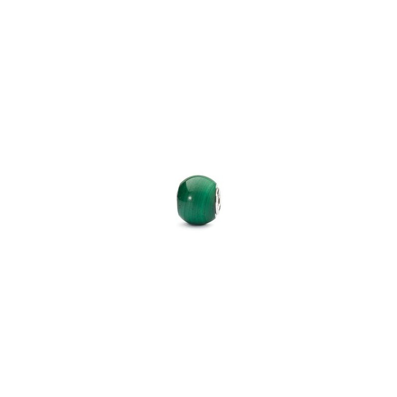 Perle Trollbeads malachite ronde TSTBE-00020$@