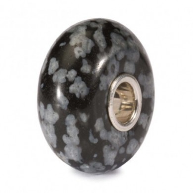 Trollbeads obsidienne flocon TSTBE-10009