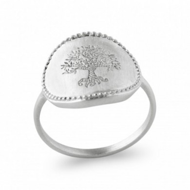 Bague en argent arbre de vie