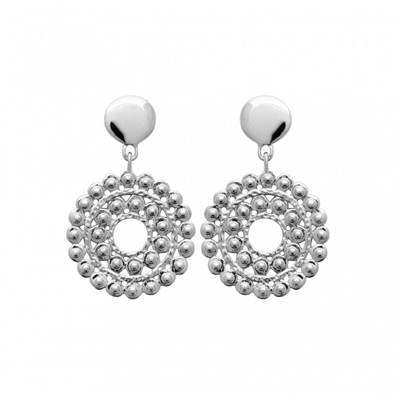 Boucles d'oreilles en argent