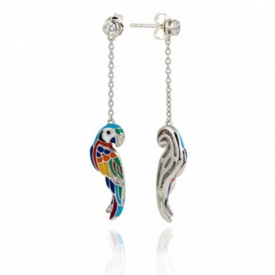 Boucles d'oreilles Una Storia BO121212 Perroquet