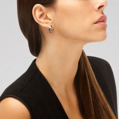 Boucles d'oreilles Una Storia ligne Toucan BO12144.