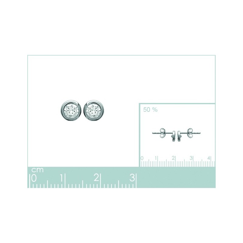 Boucles d'oreilles en argent