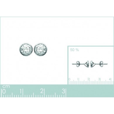 Boucles d'oreilles en argent