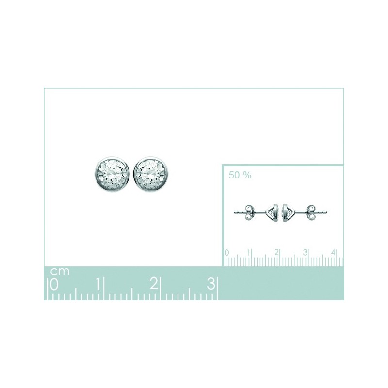 Boucles d'oreilles en argent