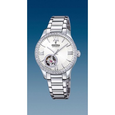 Montre Festina dame ligne plata mouvement automatique F20485/1