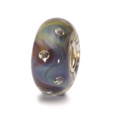 Trollbeads bulles azurées TGLBE-10077