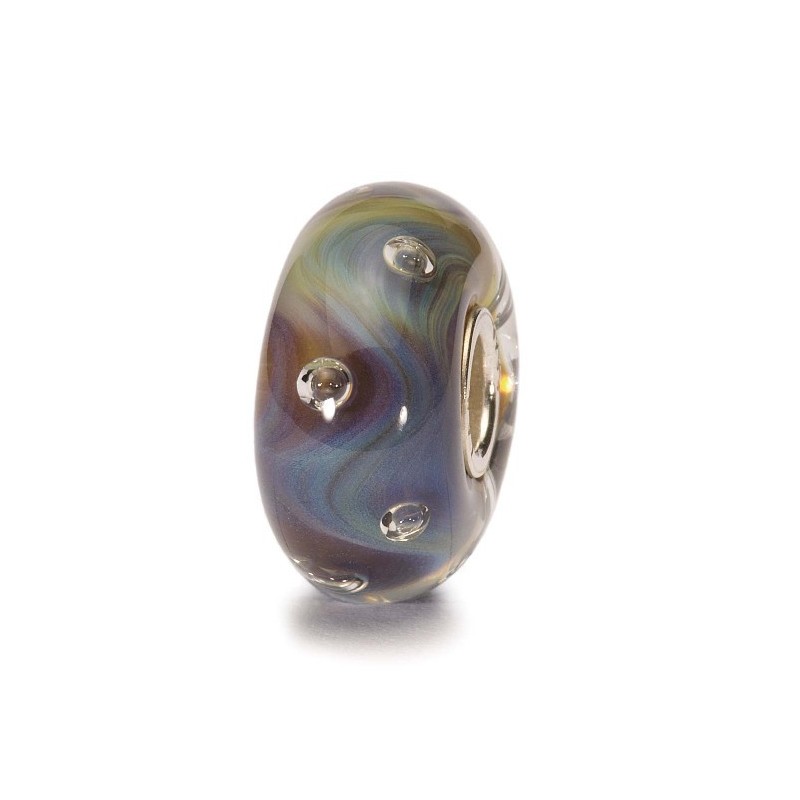 Trollbeads bulles azurées TGLBE-10077