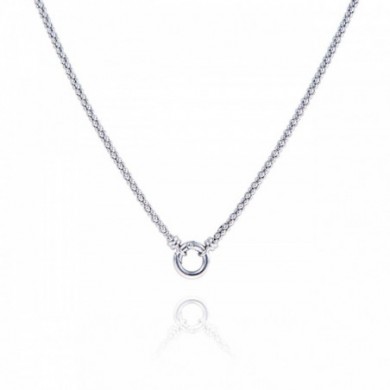 Collier sautoir en argent Una storia