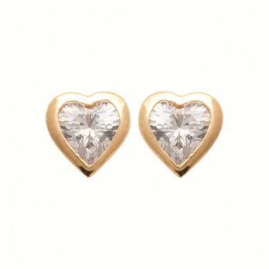 Boucles d'oreilles coeur