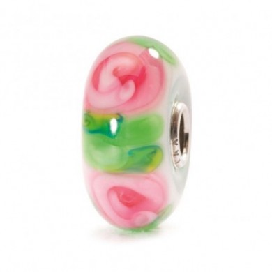 Perle Trollbeads rose TGLBE-10260