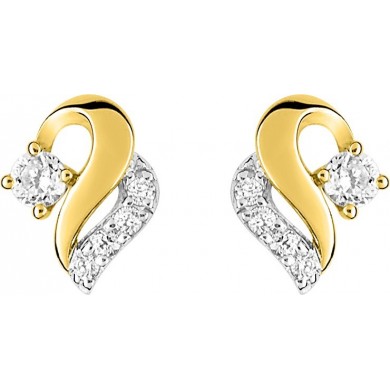 Boucles d'oreilles en or 750 millièmes