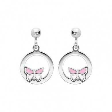 Boucles d'oreilles en argent pour enfant