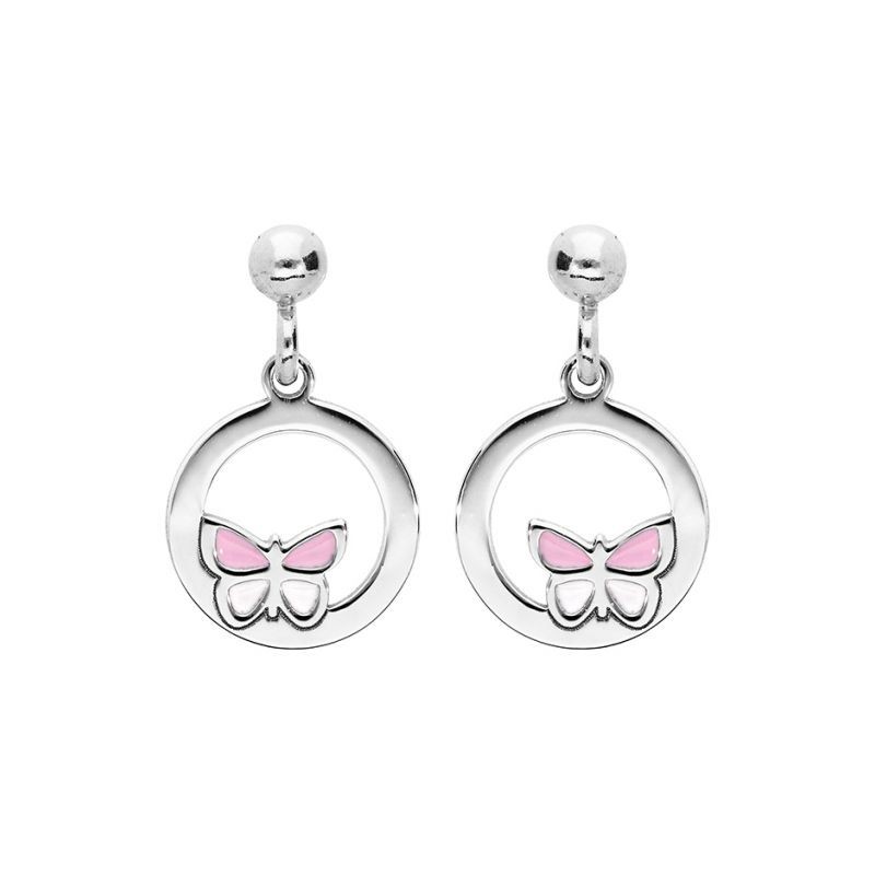 Boucles d'oreilles en argent pour enfant