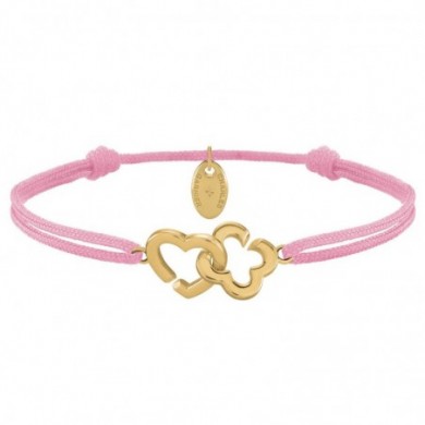 Bracelet coeurs entrelacés Charles Garnier