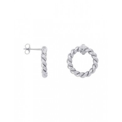 Boucles d'oreilles Saunier en argent