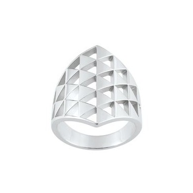 BAGUE TOUT METAL AG925RH