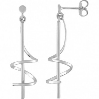 Boucles d'oreilles en argent