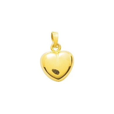 Pendentif coeur en or 750 millièmes