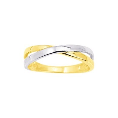 Bague en or jaune 375 millièmes