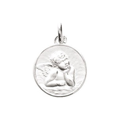 Médaille de baptême en argent