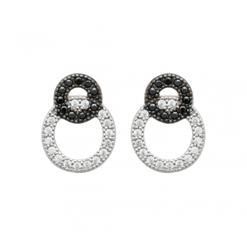 Boucles d'oreilles oydes de xirconium